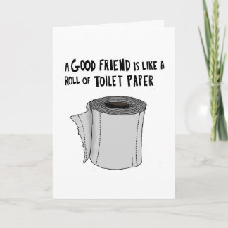 Toilet Paper Card