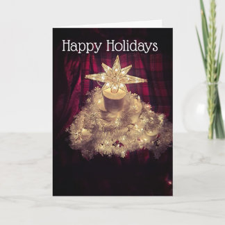 Toilet Paper Christmas Tree Card
