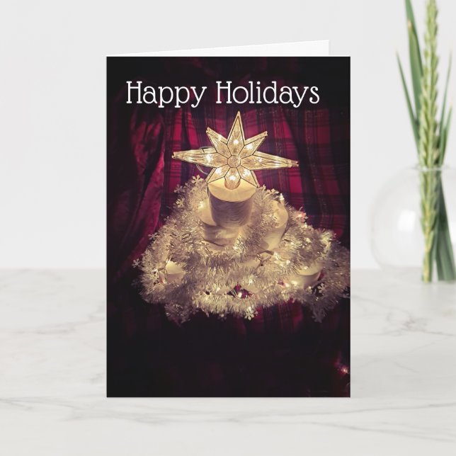 Toilet Paper Christmas Tree Card (Front)