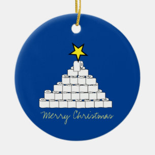 Toilet Paper Christmas Tree Ornament