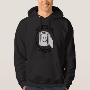 Toilet Paper Enjoyer Meme Weird Random Humour Hygi Hoodie