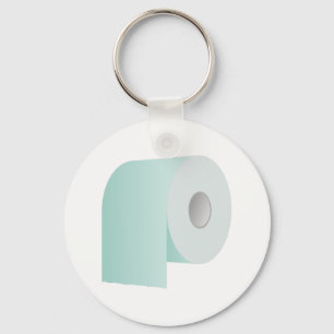 Toilet Paper Key Ring