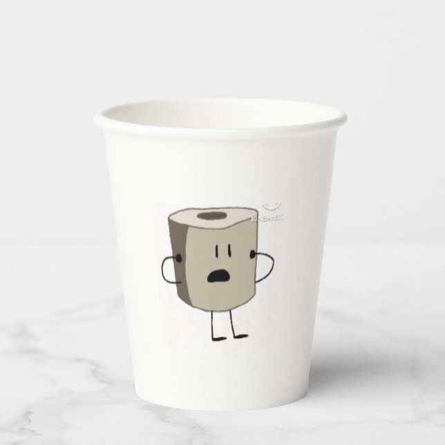 Toilet Paper Paper Cups (Front)