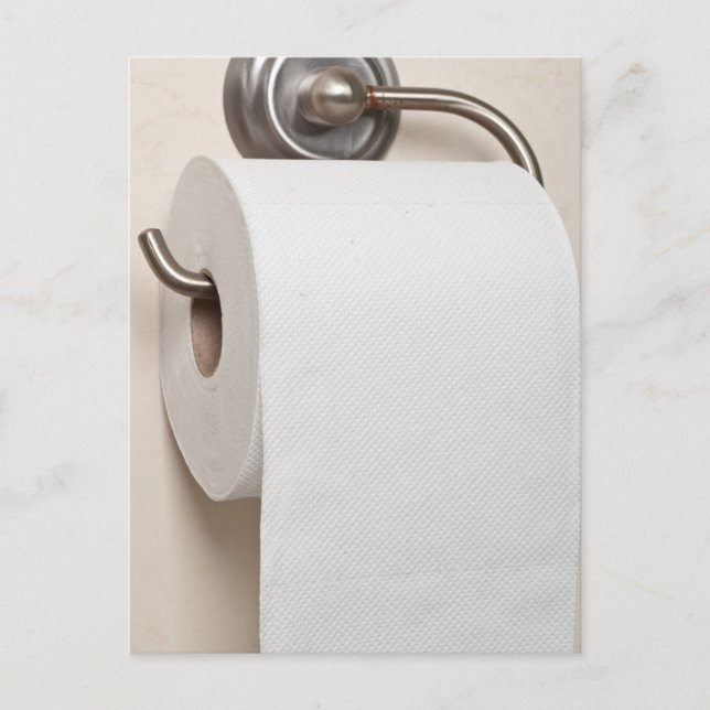 Toilet paper postcard (Front)