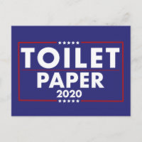 Toilet Paper satire Trump Pence 2020 sign humourou