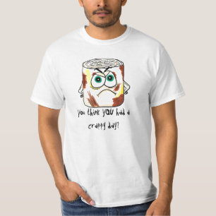 Toilet paper value humour tee