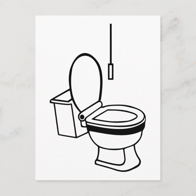 Toilet Postcard (Front)