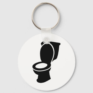 Toilet WC Key Ring