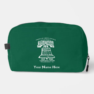 Toiletry Bag - Forest Green (Personalised)