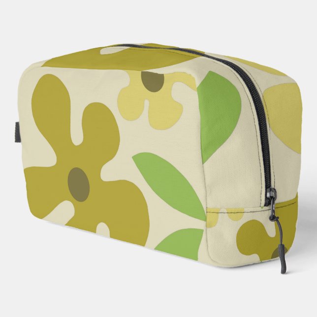 Toiletry Bag in Flower Camo (Right Corner)