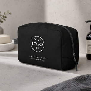 Toiletry Bag   Logo Business Travel Pouch Dopp Kit
