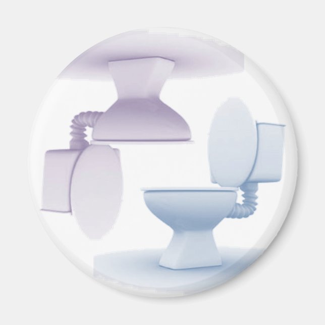 Toilets Magnet (Front)