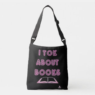 Tok About Books Social Media Reader Influence Crossbody Bag