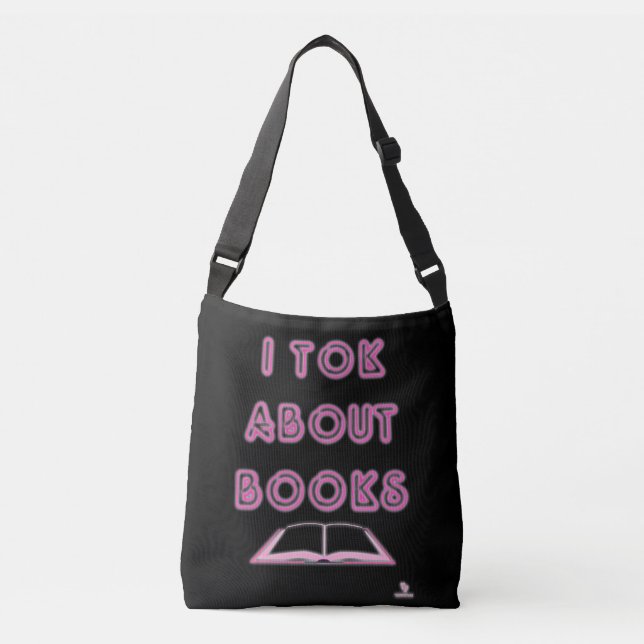 Tok About Books Social Media Reader Influence  Crossbody Bag (Front)