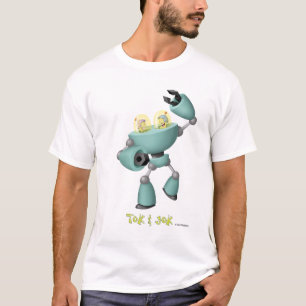 Tok & Jok TokBot vs. JokBot White Shirts