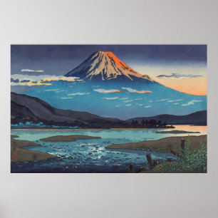 Tokaido Fujikawa 1939 by Tsuchiya Koitsu Poster