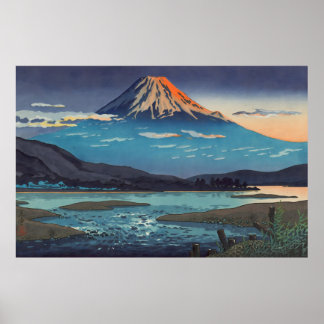 Tokaido Fujikawa 1939 by Tsuchiya Koitsu Poster