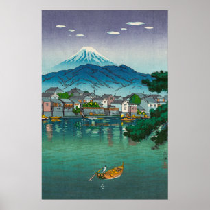 Tokaido Numazu Harbour by Tsuchiya Koitsu Poster