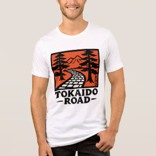 Tokaido Road - Japan - Samurai Tri-Blend Shirt