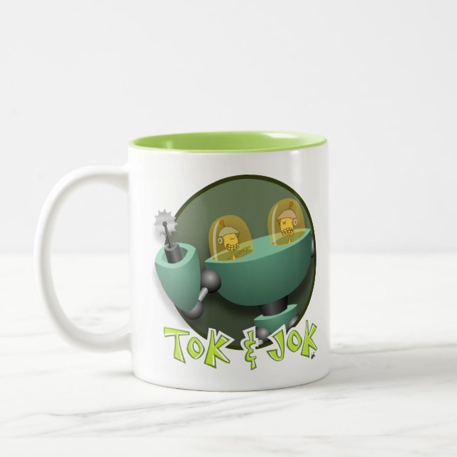 TokBOT & JokBOT Mug (Left)