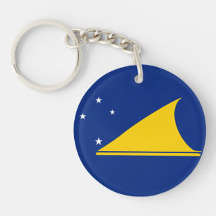 Tokelau Flag Key Ring