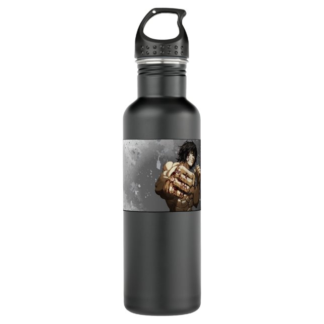 TOKITO OHMA BIG FIGHT (Kengan Ashura) Classic T Sh 710 Ml Water Bottle (Front)