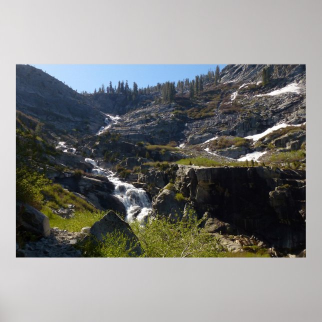 Tokopah Falls I at Sequoia National Park Poster (Front)