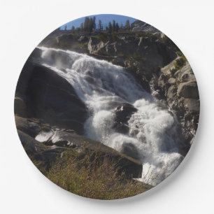 Tokopah Falls II at Sequoia National Park Paper Plate