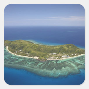 Tokoriki Island, Mamanuca Islands, Fiji Square Sticker