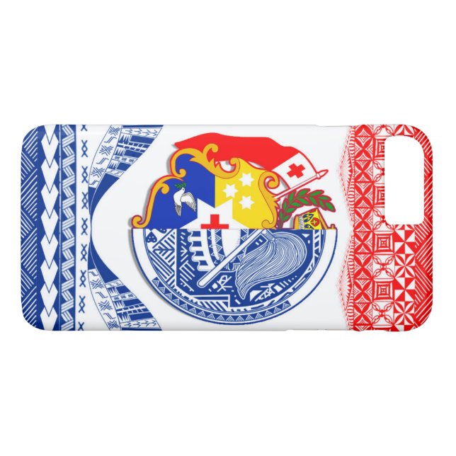 Tokouso Polynesian Designs Case-Mate iPhone Case (Back (Horizontal))