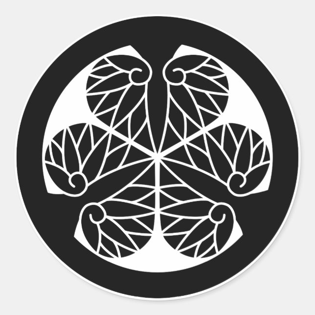Tokugawa Aoi (13 Zui) Classic Round Sticker (Front)