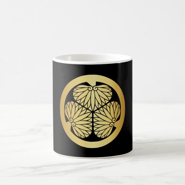 Tokugawa Ieyasu Japanese Family Crest Coffee Mug (Center)