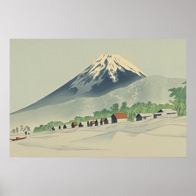 Tokuriki Tomikichiro 36 Views Of Fuji Art Japan Poster (Front)