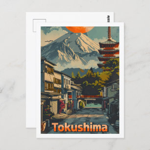 Tokushima Japan Famous Travel Place Postcard