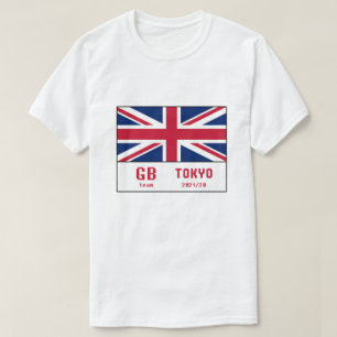 Tokyo 2021 Olympics : Team Great Britain T-Shirt