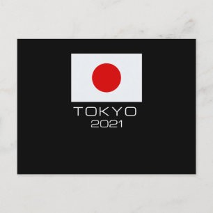 Tokyo 2021 postcard