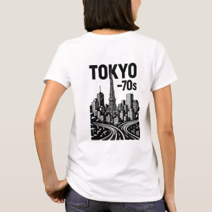 Tokyo—70s Retro Art T-Shirt   Vintage Japan...