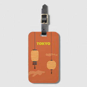 Tokyo Acrylic Luggage Tag