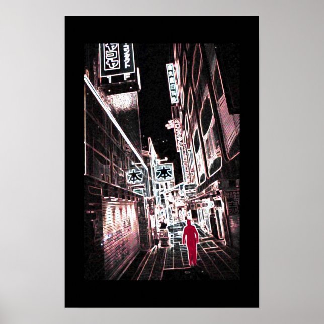 Tokyo alley poster (Front)