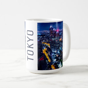 Tokyo at night coffee mug