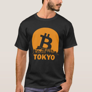 Tokyo Bitcoin Maximalist Bitcoin Tokyo Skyline T-Shirt