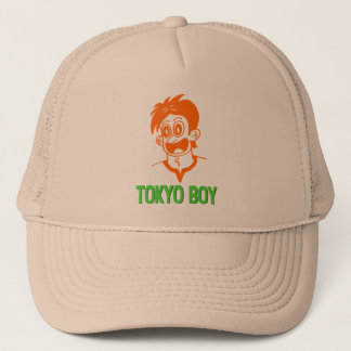 Tokyo Boy (Orange&Green Line) Hat