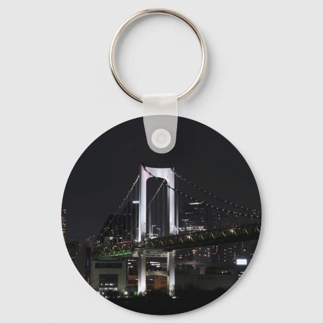 Tokyo by Night Key Ring (Front)