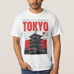 Tokyo & cat lovers T-Shirt