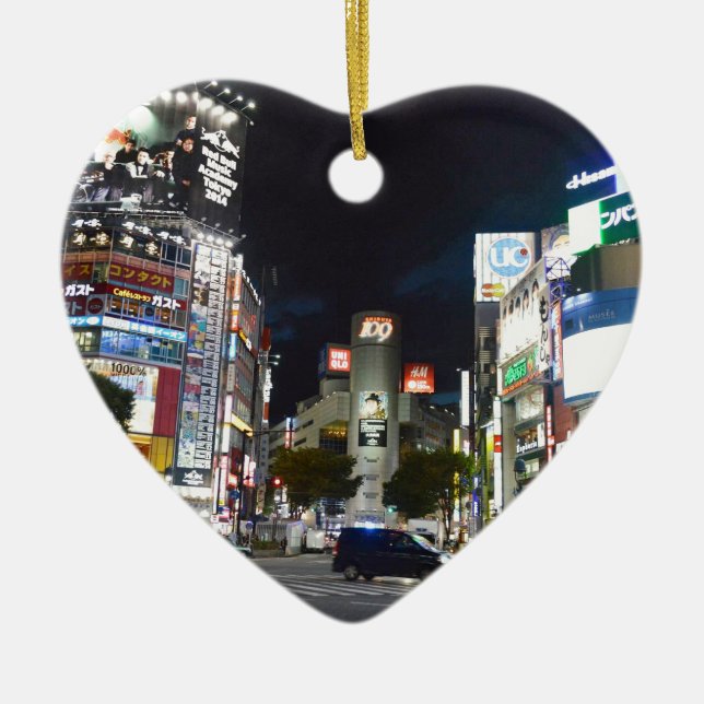 Tokyo Ceramic Tree Decoration (Front)