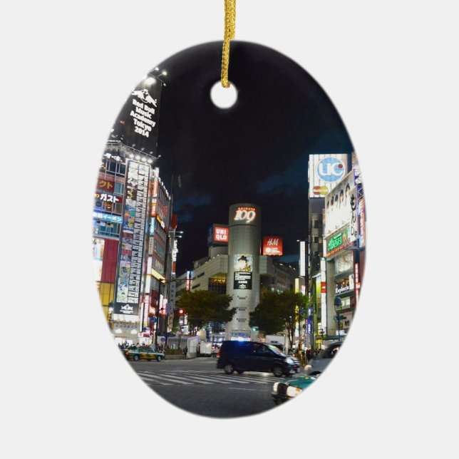 Tokyo Ceramic Tree Decoration (Front)