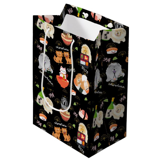 TOKYO CHOWTIME  Chow  Medium Gift Bag (Front Angled)