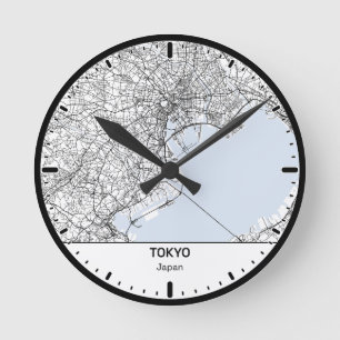 Tokyo Clock City Line Art