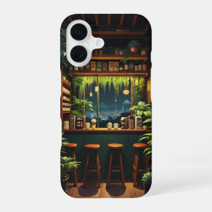 Tokyo Coffee House iPhone 16 Case