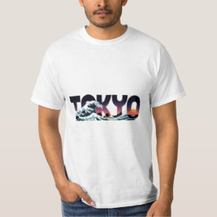 Tokyo Cute Funny T-Shirt Gift For Him Her Machine